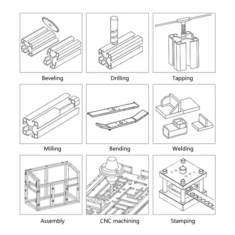 Aluminum Alloy Guardrail